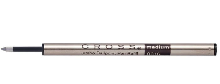 Selectip Jumbo Ballpoint Pen Refill - Black - Medium - Single Pack