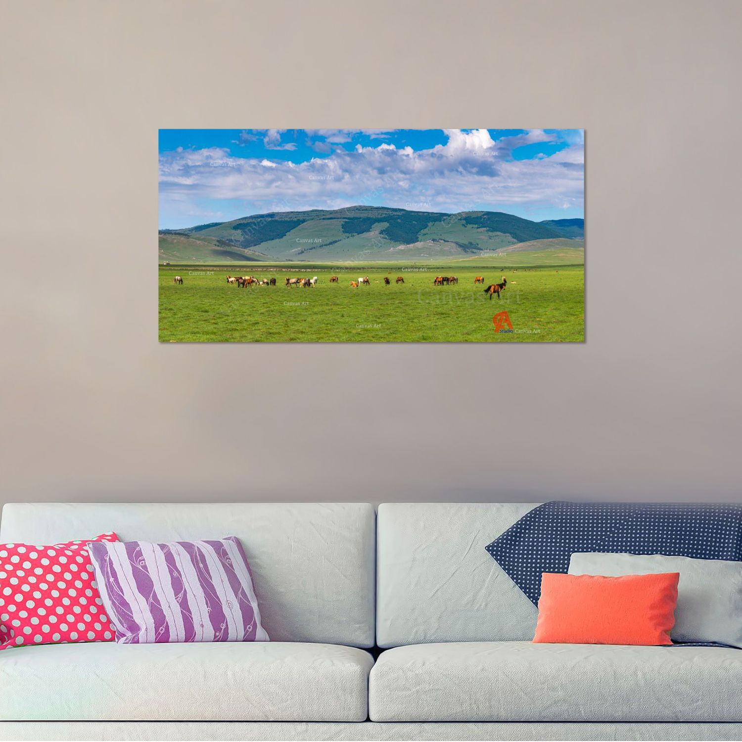 Халиун морьт