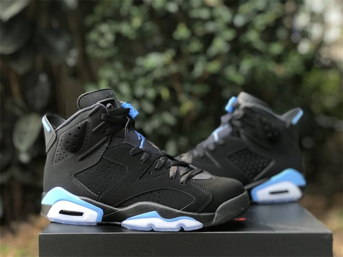 Air Jordan 6 Black Blue 