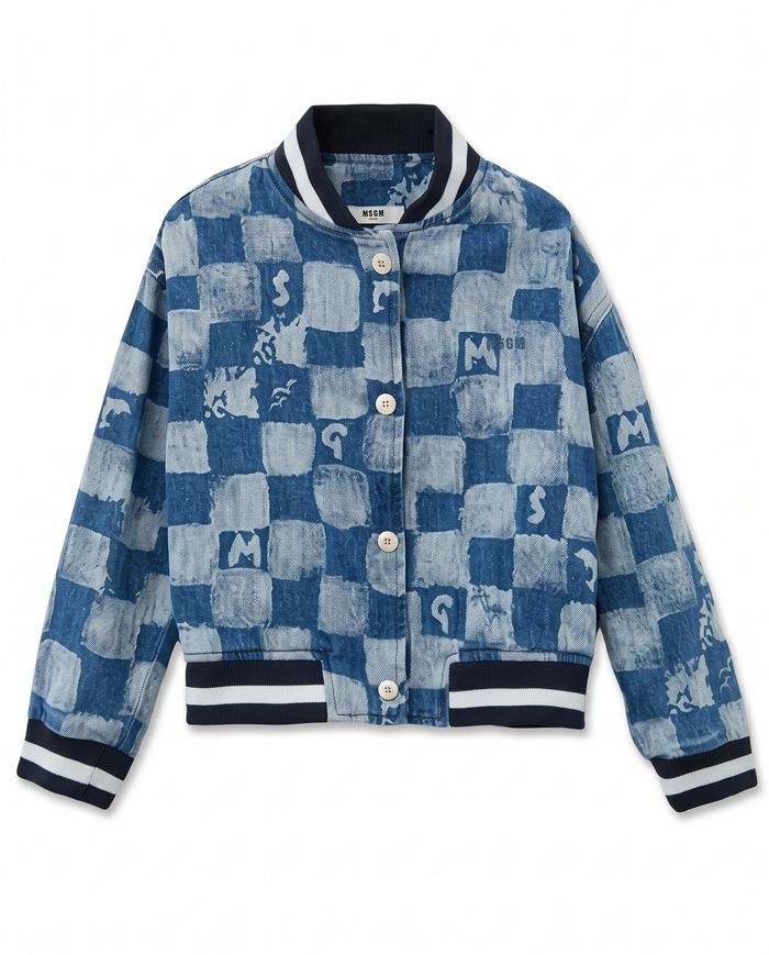DENIM BOMBER