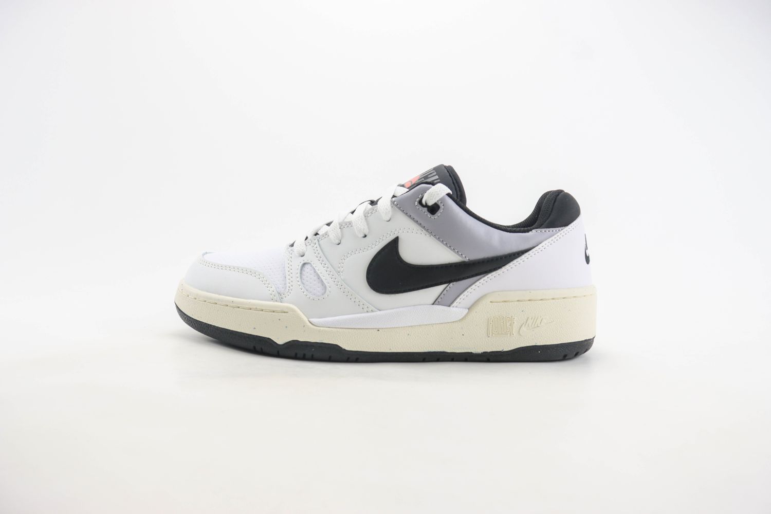 Nike Full Force Low White Black Pewter