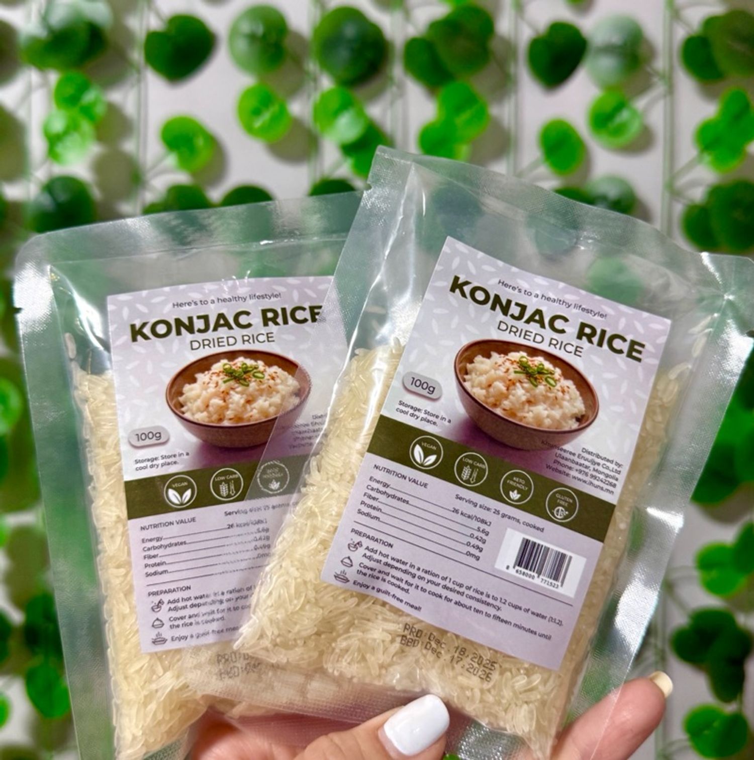 Конжак будаа 100 гр