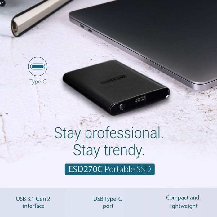 Transcend ESD270C 500GB External SSD
