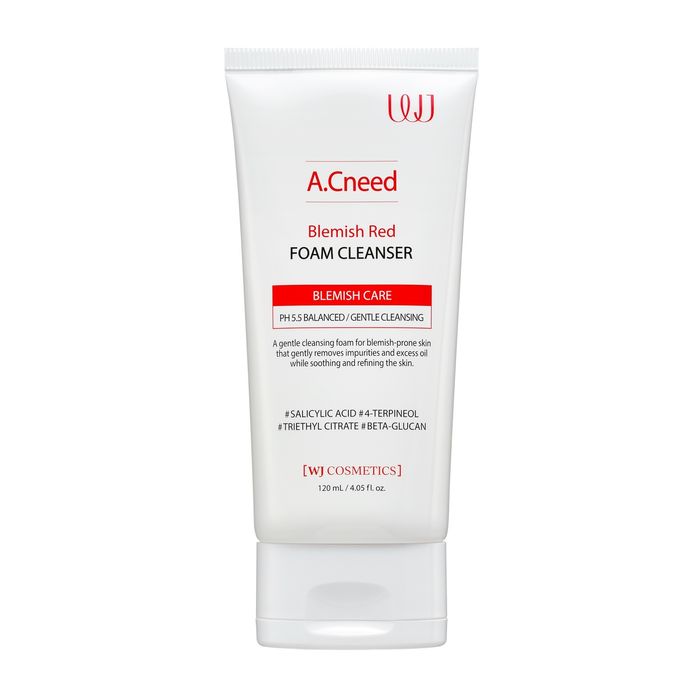 A.Cneed Blemish Red Foam Cleanser