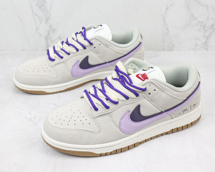 Dunk Low 85 Double Swoosh Purple Brown