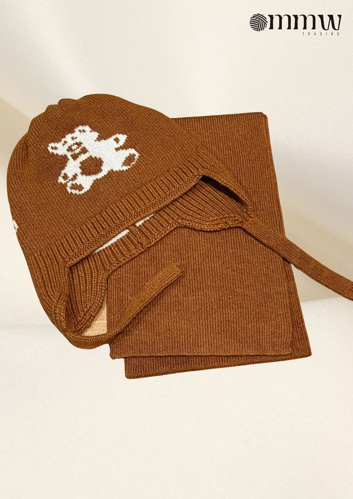 Хүүхдийн малгай ороолт