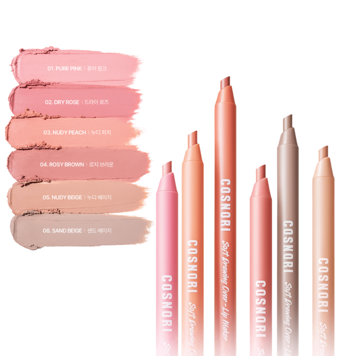 Soft drawing over-lip maker