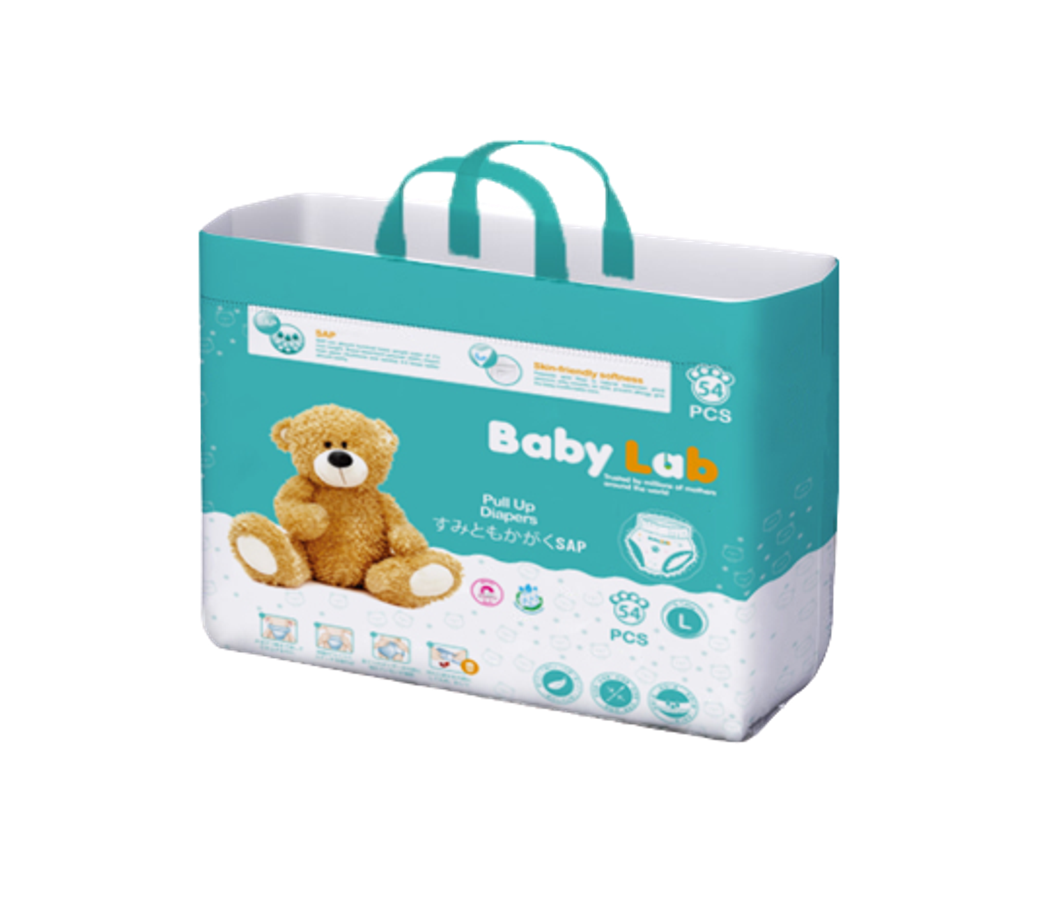 Baby Lab өмсдөг живх L size (54ш)