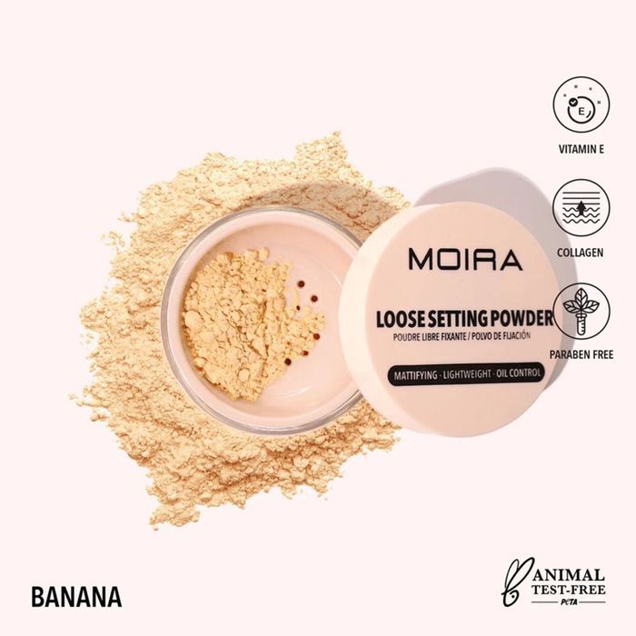 Moira Loose setting powder /002/ banana