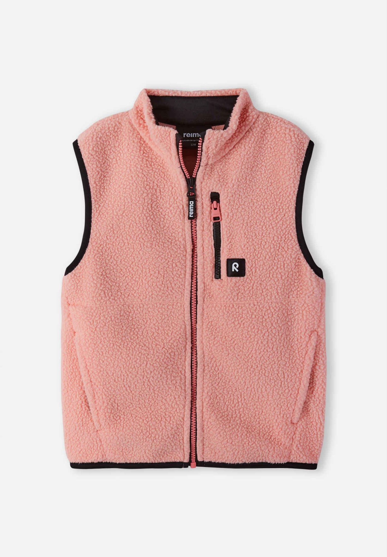 Vest, Turkis-Peach Pink