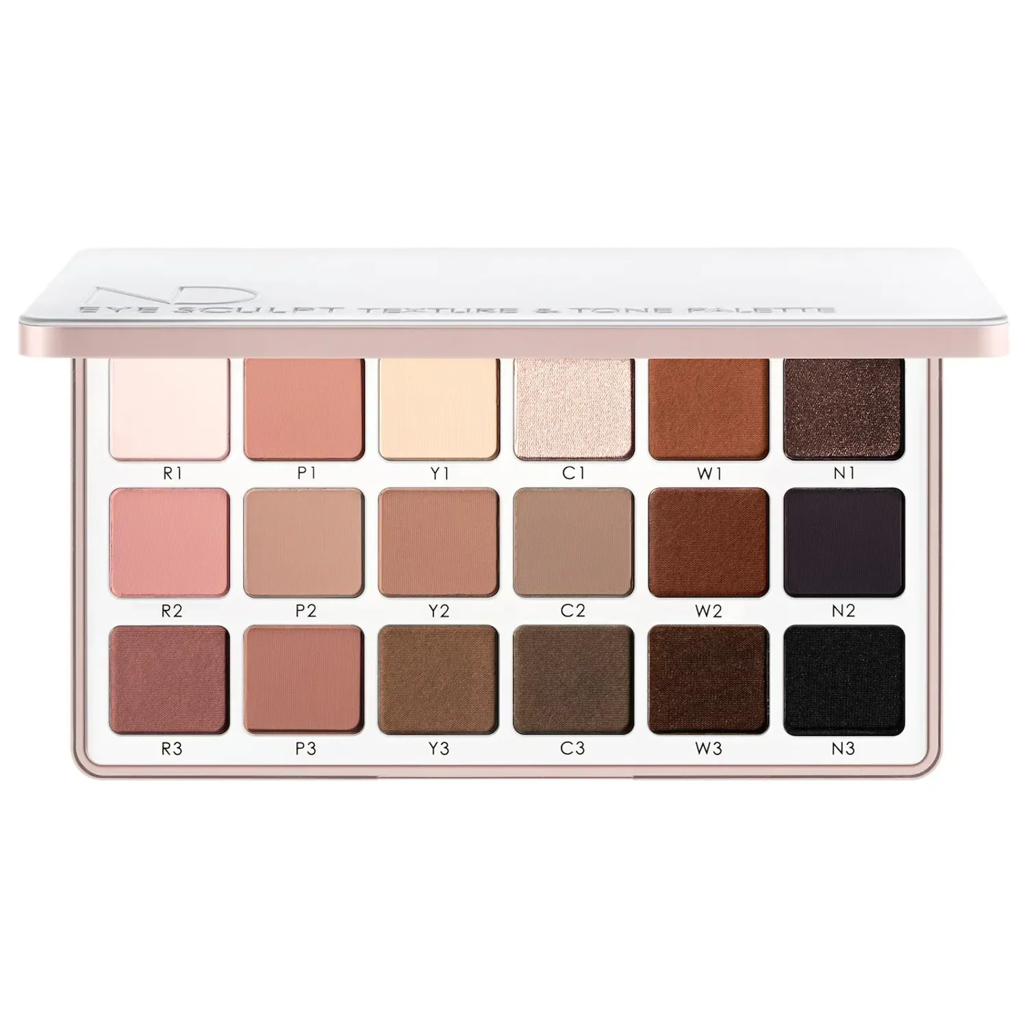 NATASHA DENONA  Eye Sculpt Texture & Tone Eyeshadow Palette Soft