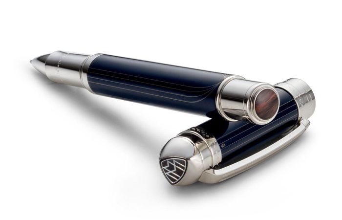 MAYBACH Rollerball - Lustrous Nautical Blue Lacquer - Platinum