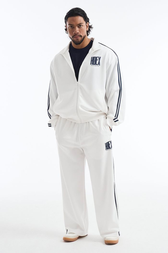 Crack Printed Track Pants 