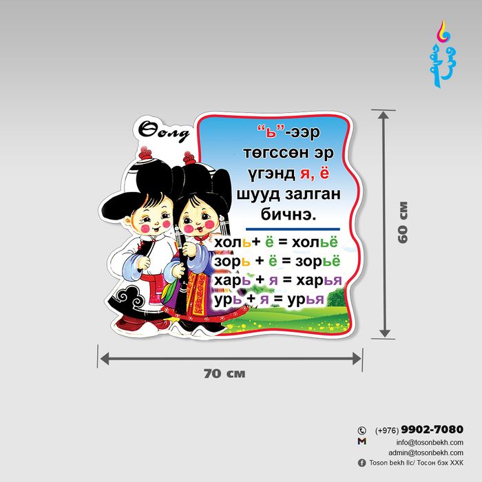 Монгол хэлний дүрэм