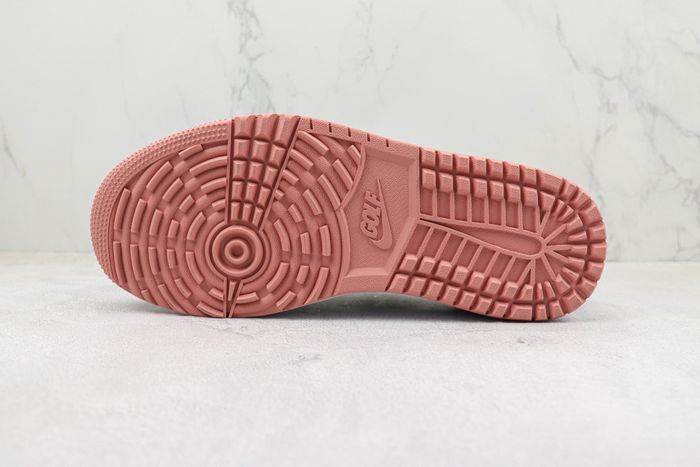 Jordan 1 Retro Low Golf Rust Pink