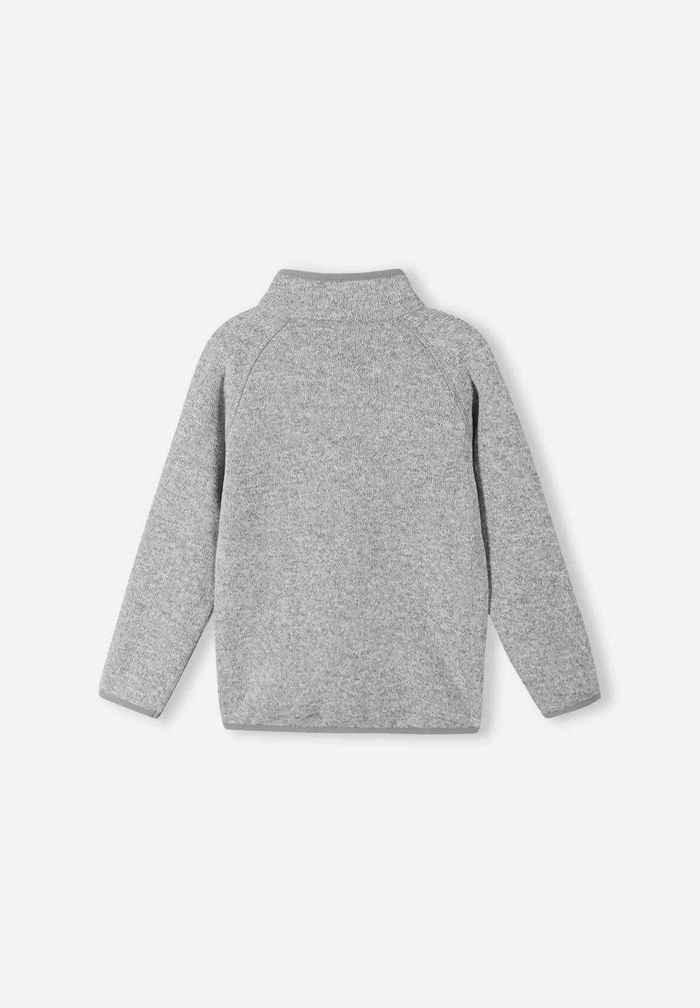 Fleece sweater, Hopper Melange grey