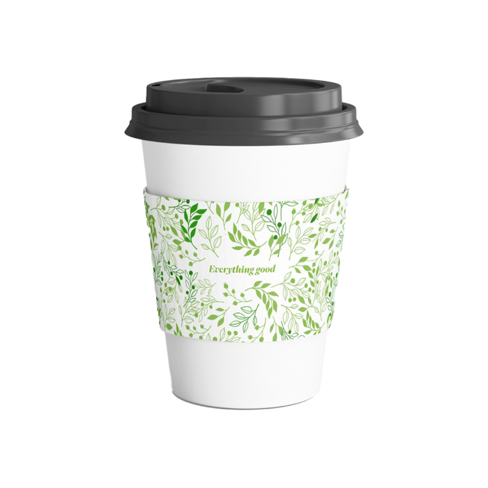 Дан цагаан аяга, жийргэвчтэй сет 12оз/350мл/ 50ш