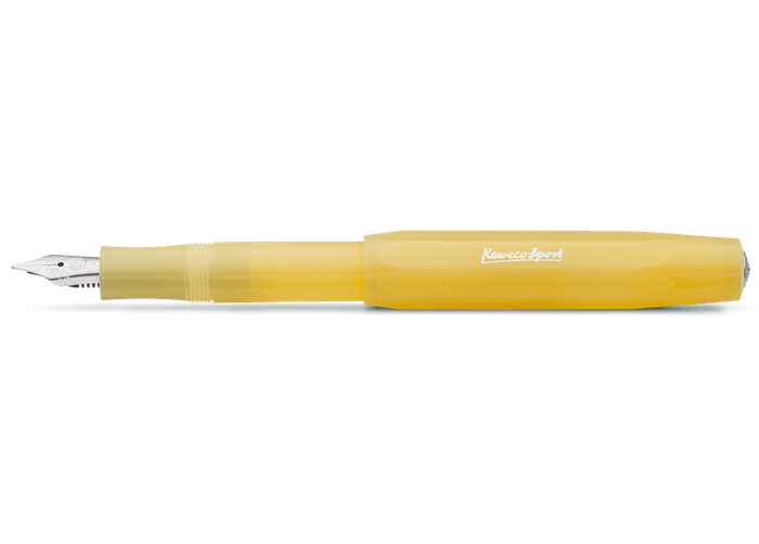 Kaweco FROSTED SPORT Fountain Pen Sweet Banana