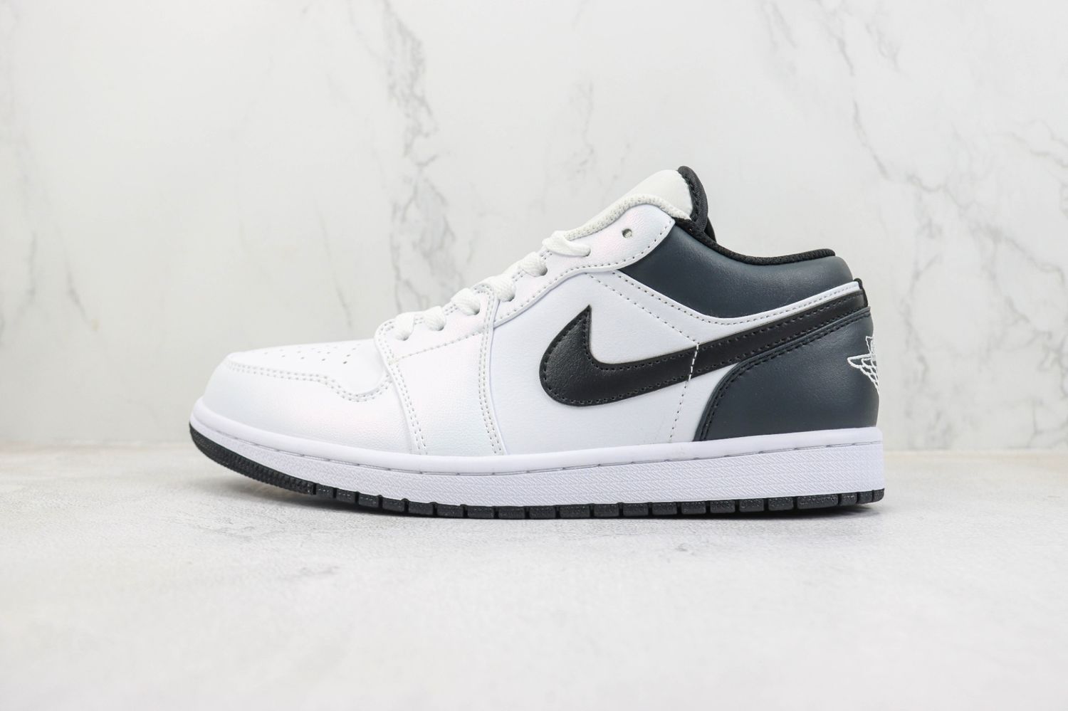 Jordan 1 Low White Black (GS)