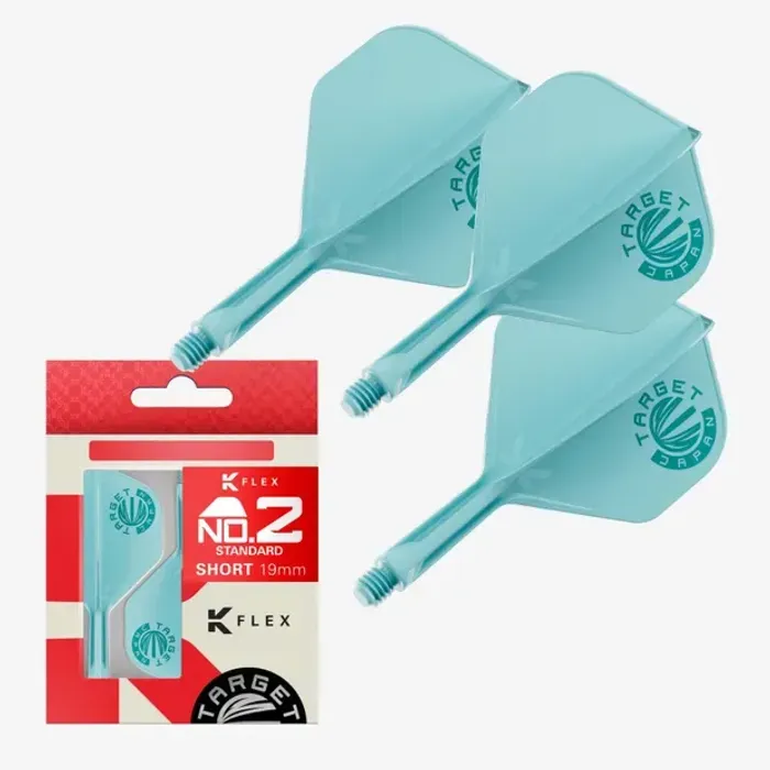 TARGET Japan Logo K-Flex No.2 - Aquamarine