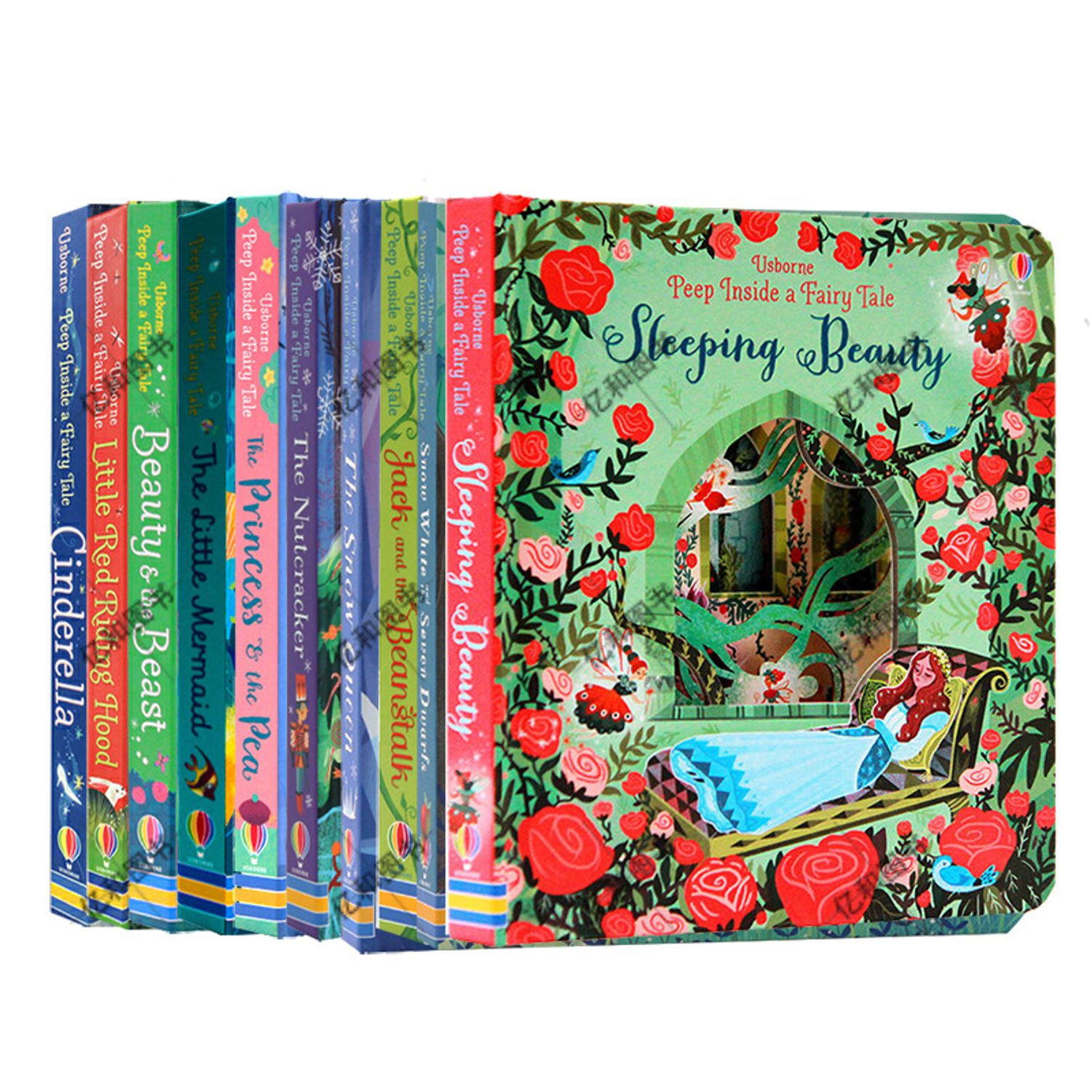 #Usborne_Peep_Inside_a_Fairy_Tale_3D үлгэрийн багц ном.