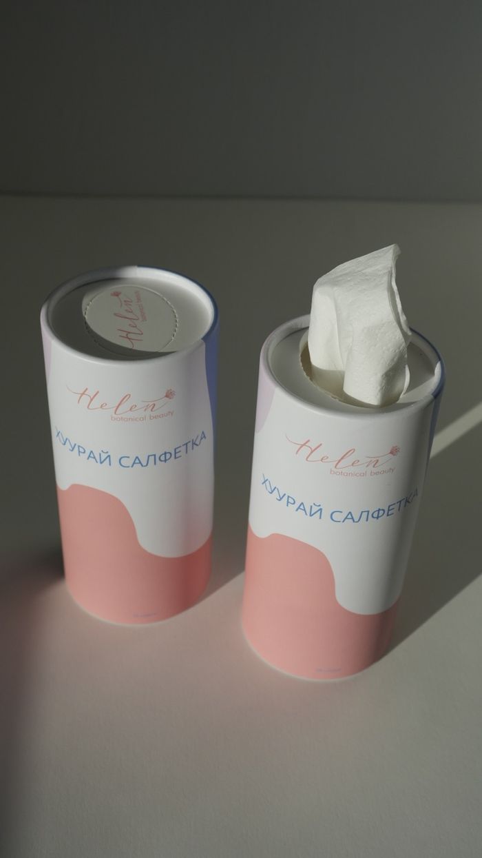 Хуурай цаасан салфетка