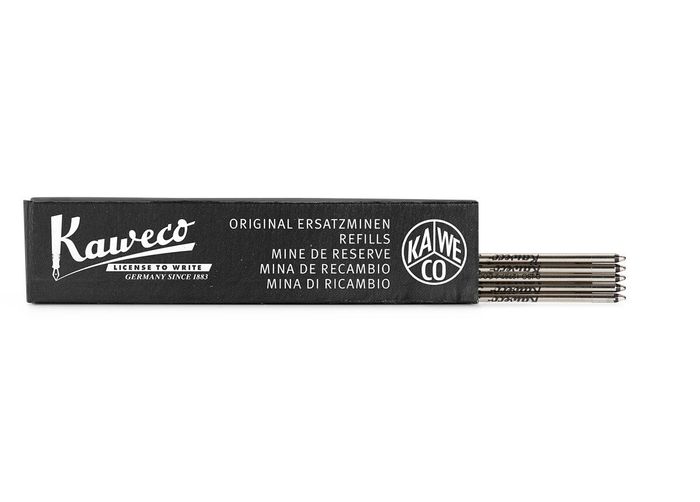 Kaweco D1 Ballpen Refill Black 0.8mm -5pcs