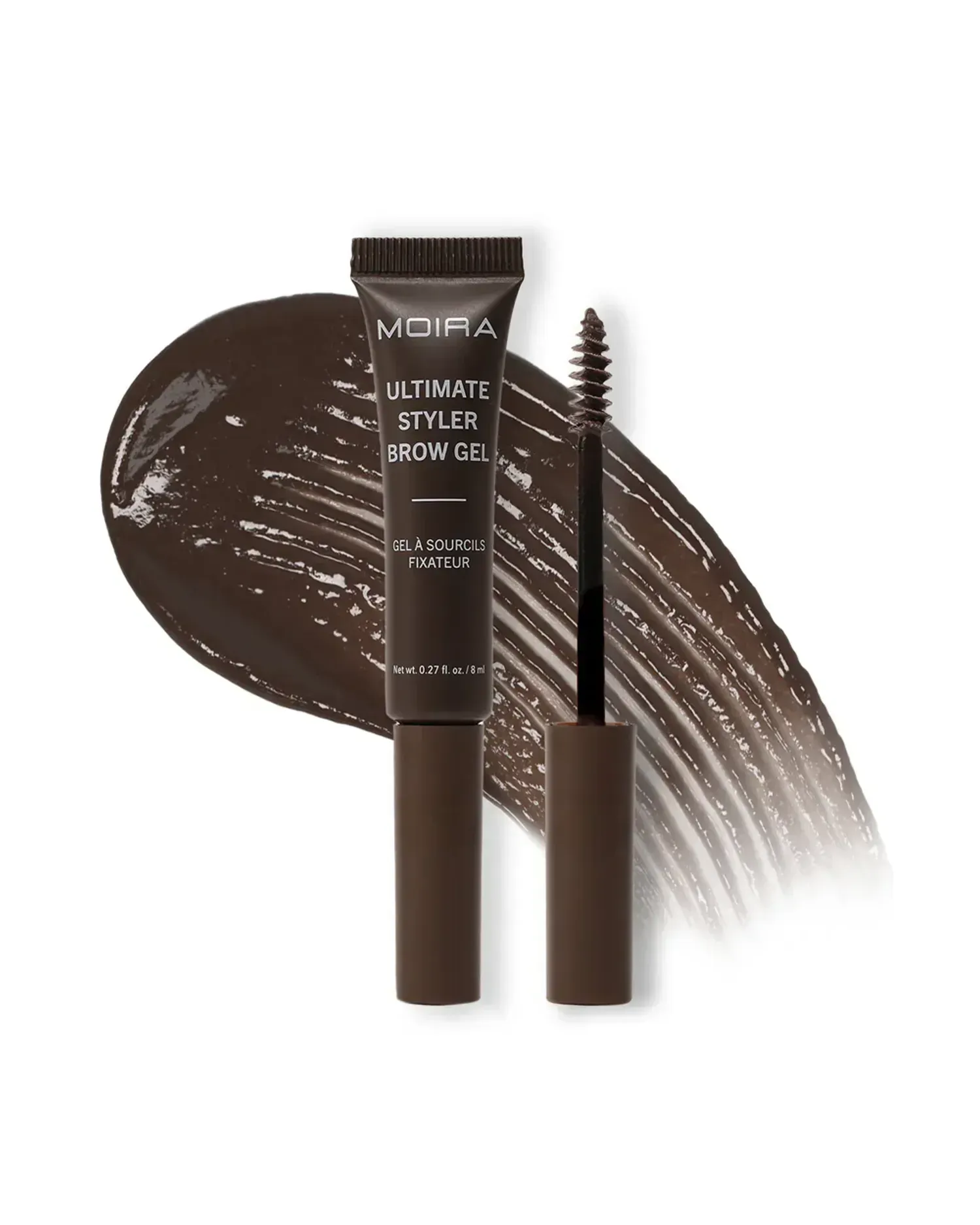 Moira Ultimate styler brow gel /005/ dark brown