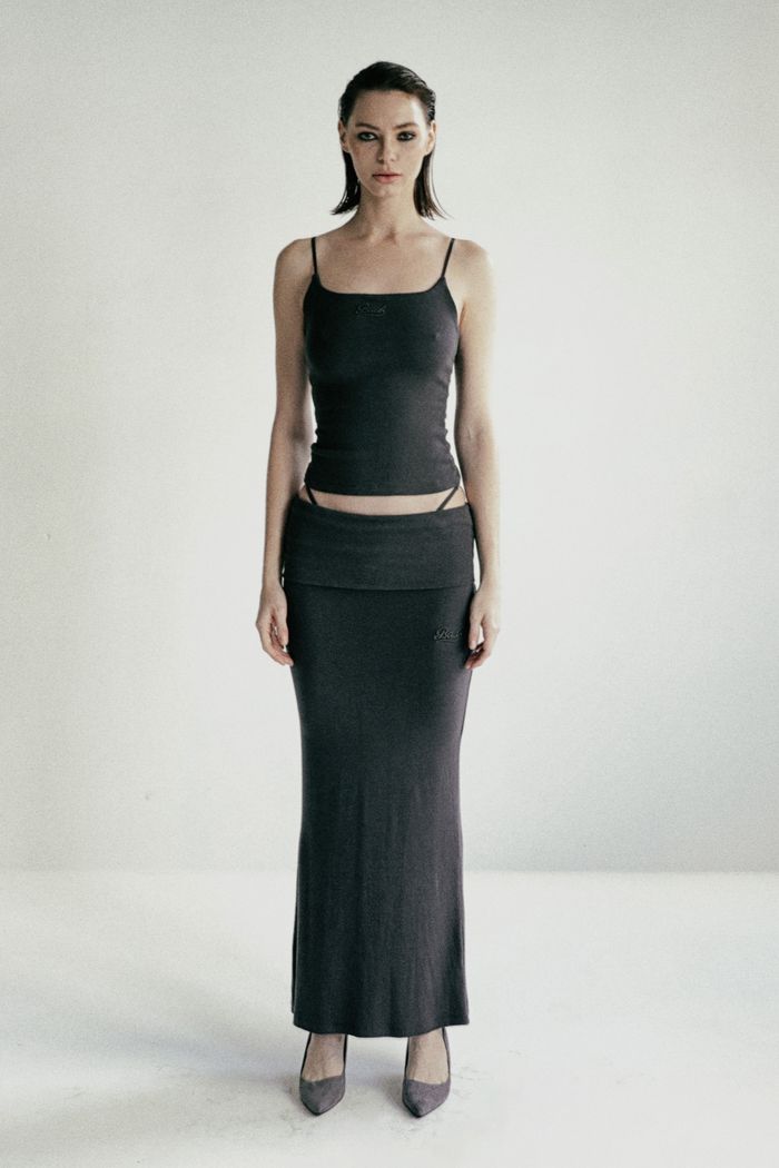 Beyond Soft Cami Tank - Charcoal, 