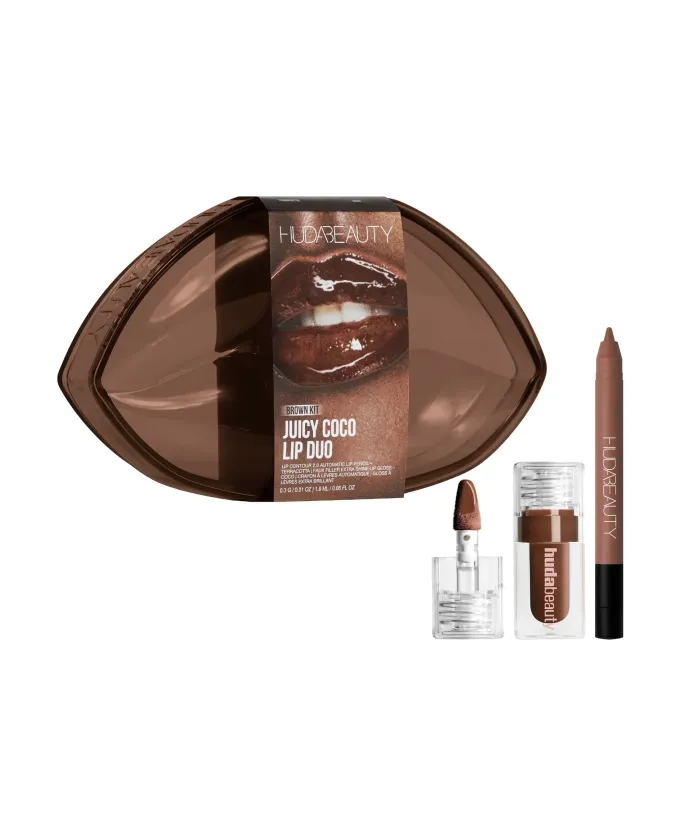 Huda Beauty - Juicy Coco Lip Duo