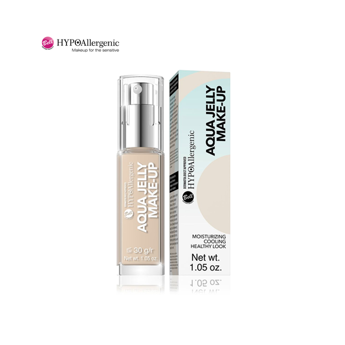 HYPO: "Aqua Jelly" Усан суурьтай нүүрний энгэсэг, 01 LIGHT PORCELAIN