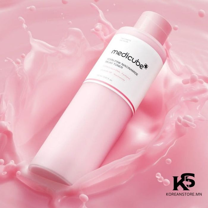 Medicube pdrn pink niacinamide milky toner