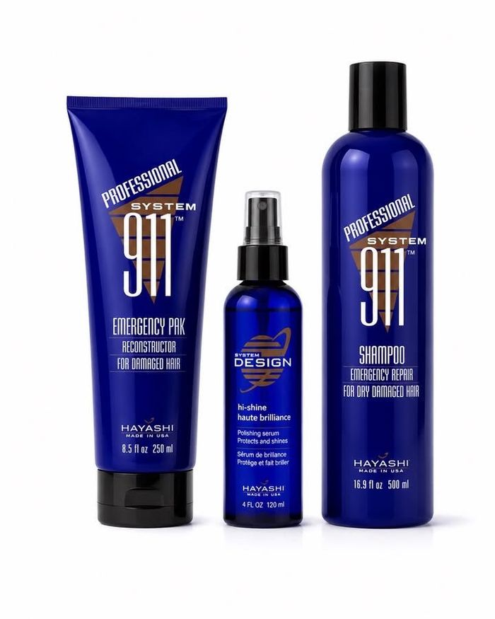 Hayashi Shampoo+Treatment+Oil set 
