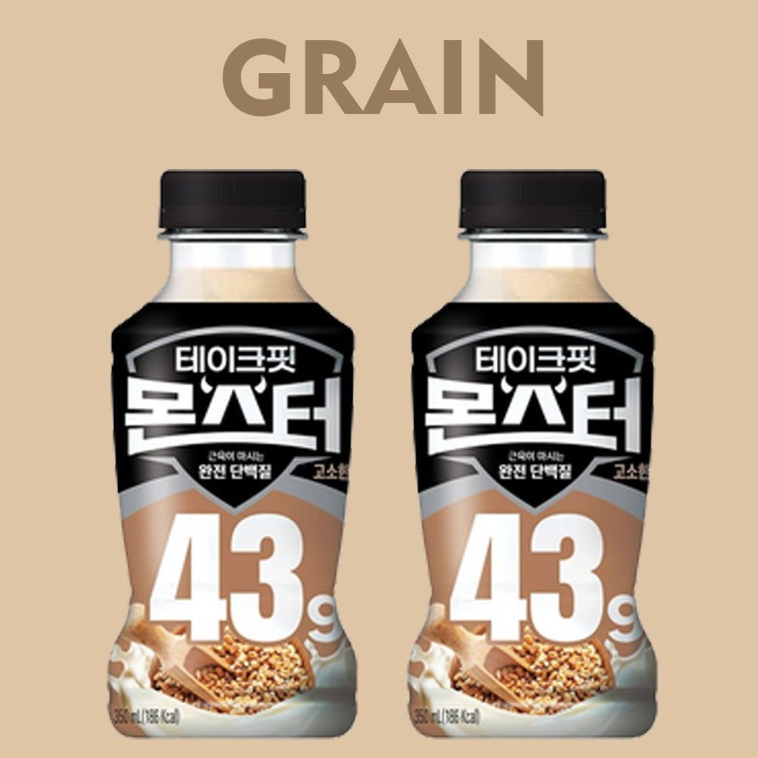 48 ширхэг TAKEFIT MONSTER  – Өндөр агууламжтай уургийн ундаа /Grain/