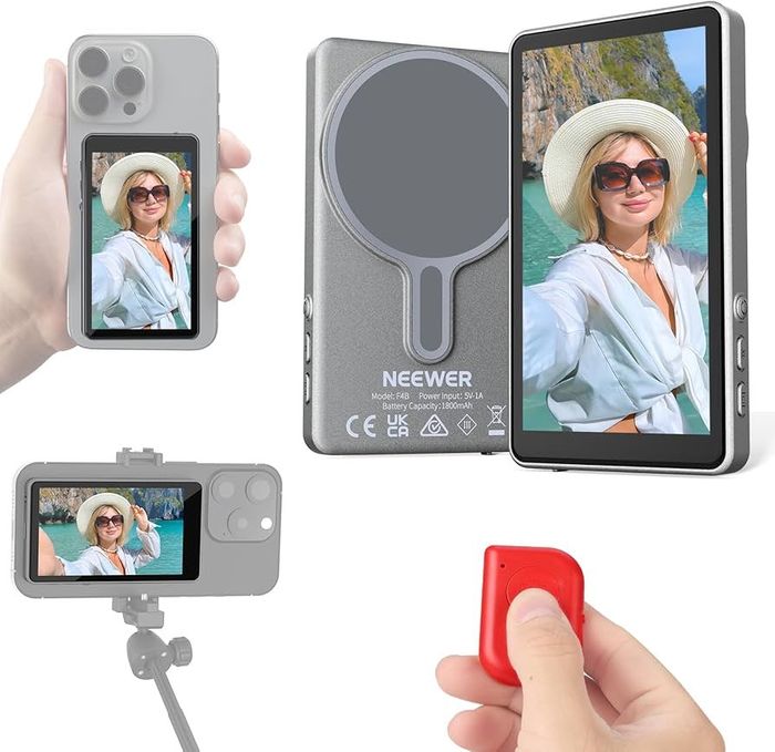 Magnet selfie camera