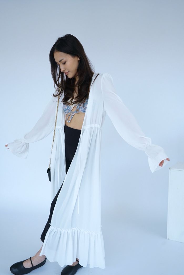 White Cover Gown