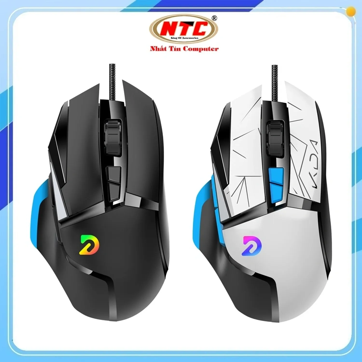 Deiog Gaming G502 Macro RGB Gaming Mouse - Black