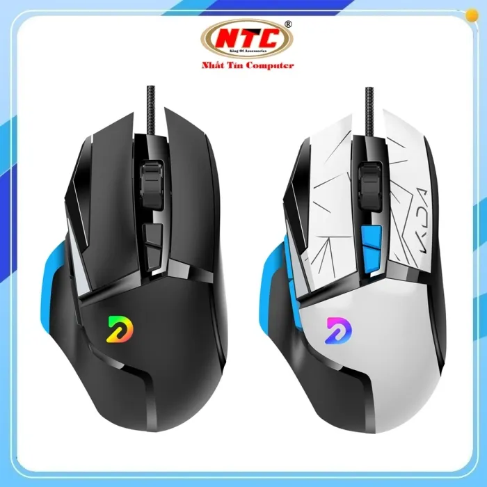 Deiog Gaming G502 Macro RGB Gaming Mouse - Black