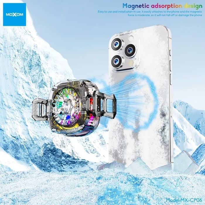 Moxom CP06 Температурын LCD Дэлгэцтэй Утас Хөргүүр 