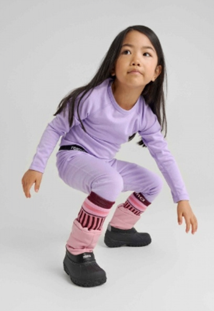 Winter boots, Loskari Grey Pink