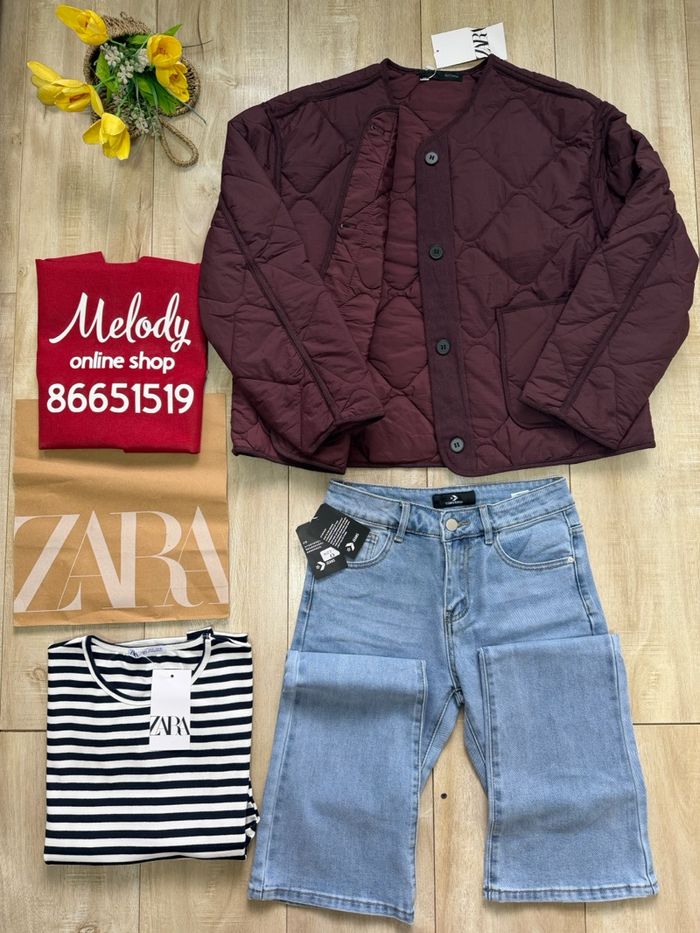 Zara quilted jacket (huren)