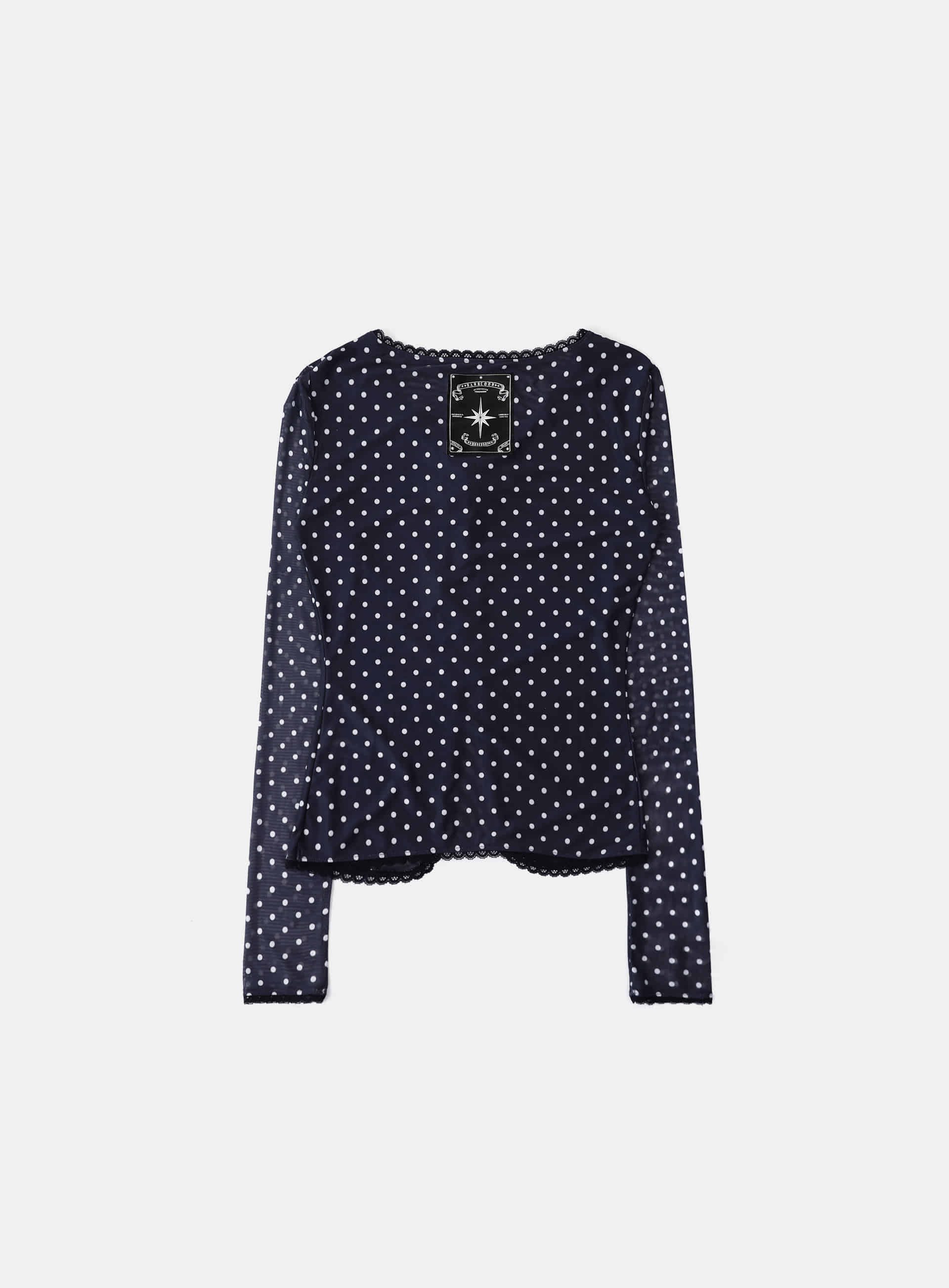 Splash Dot Boy Shorts - Black