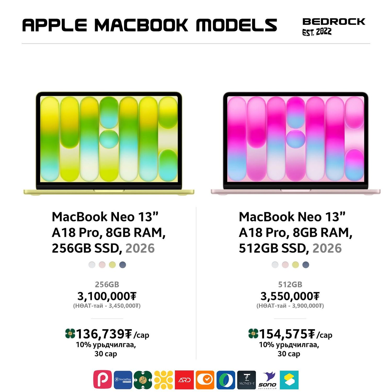 MacBook Neo A18 Pro 13" LL/A