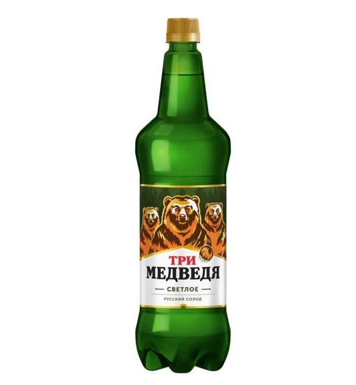 Пиво Три медведя 1,2л