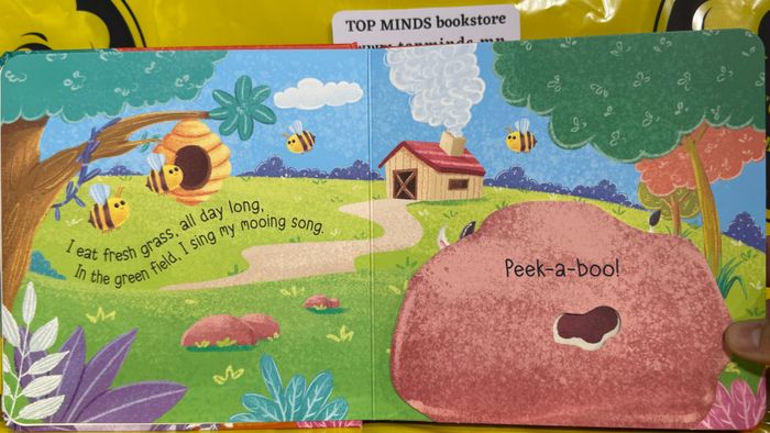 Pee-a-boo farm animals