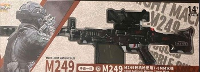 Gel сумтай 249 machengun