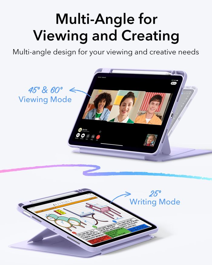 ESR – iPad Pro 11” кейс (соронзон, үзэг тогтоогчтой) 