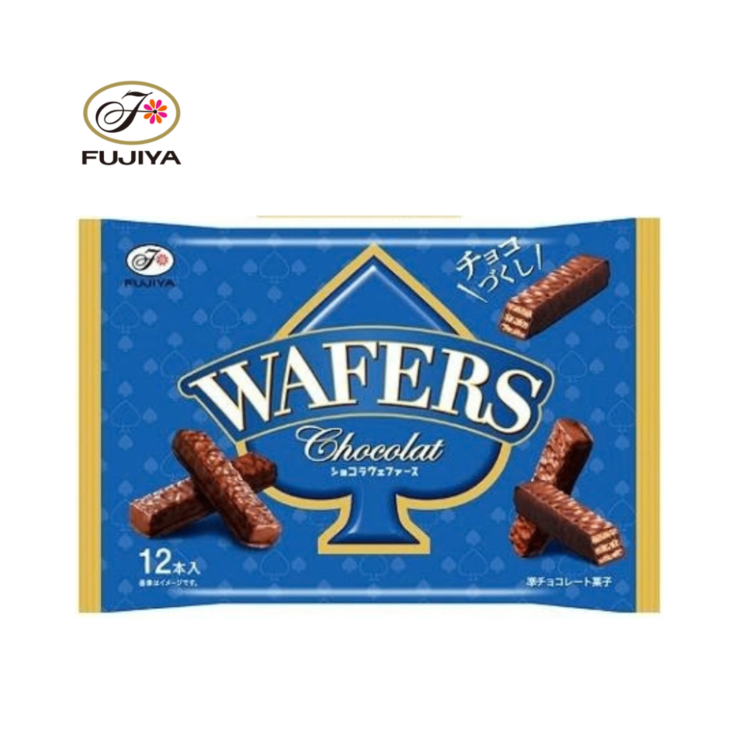 FUJIYA CHOCOLAT WAFERS — 12 ширхэ