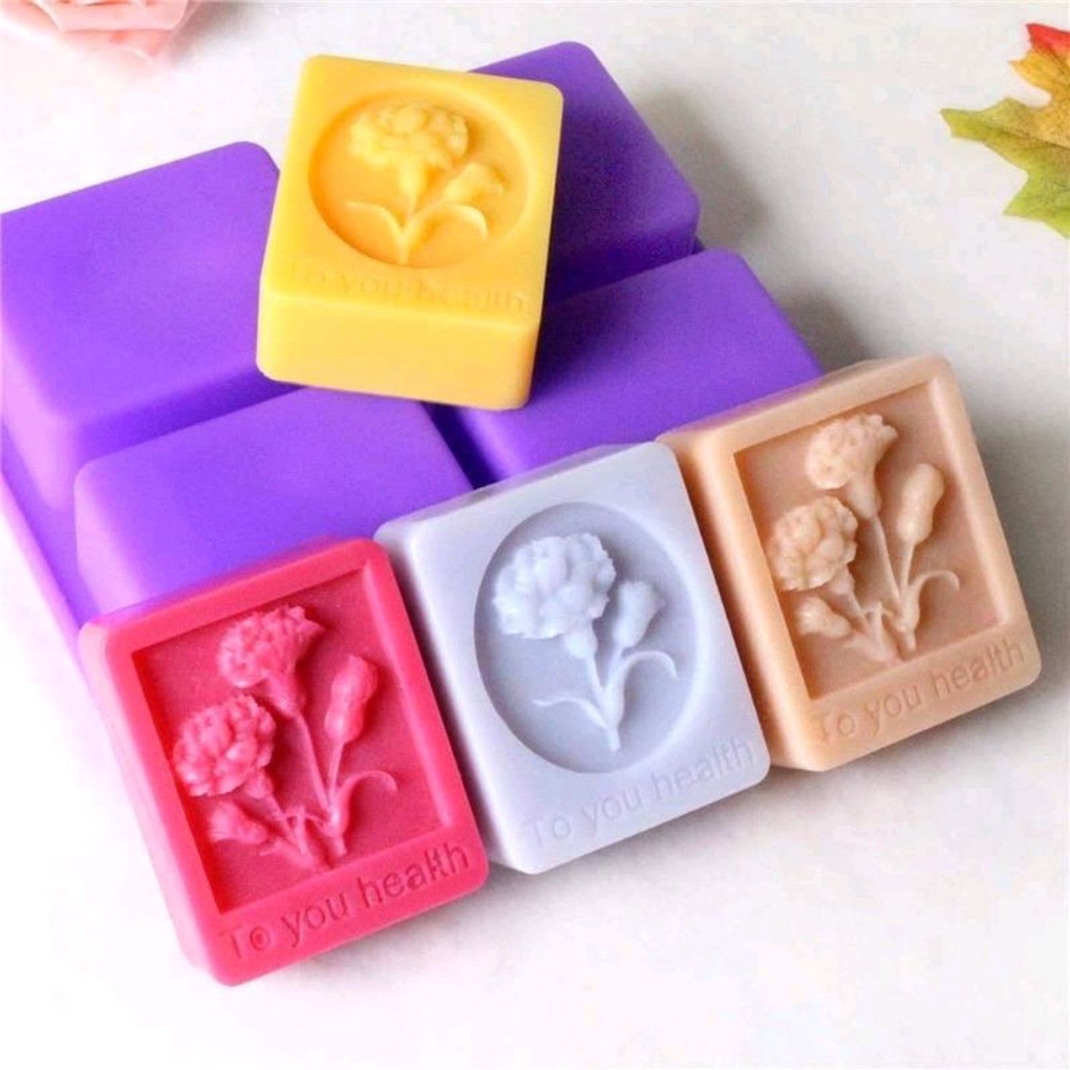 Цэцэгтэй товгор хэв 4 ширхэг