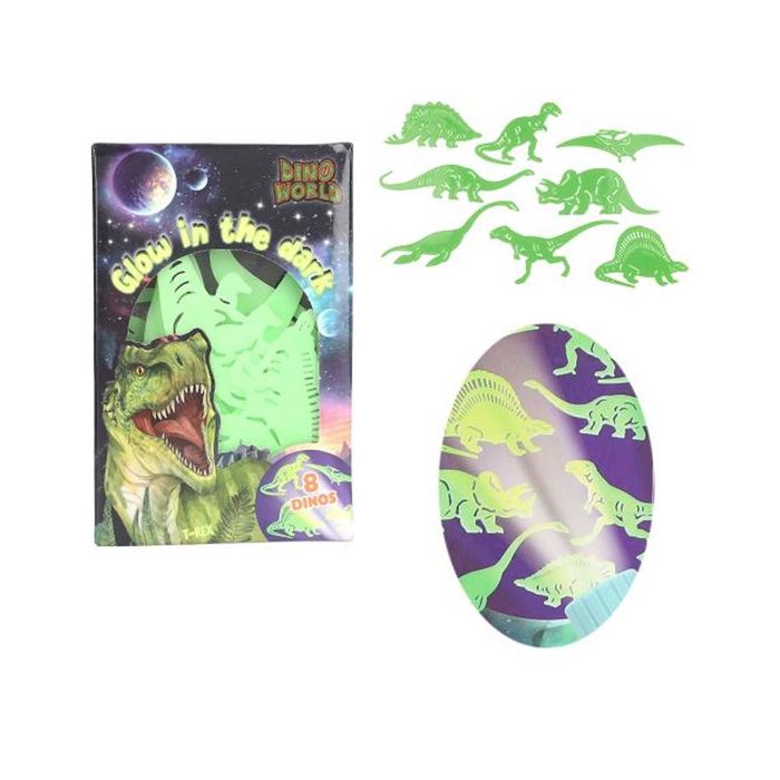 Dino World Glow In The Dark Sticker